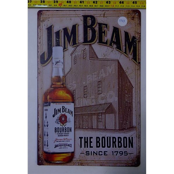 Reproduction Tin Sign 12"x9"