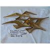 Image 2 : 559 14 1/2” BY 8” BRASS FLOCK OF SEAGULLS WALL HANGING