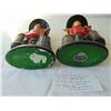Image 2 : 566 FAVOR WARE CHALKWARE HAND PAINTED FIGURINES (ONE REPAIRED: ONE CHIP_