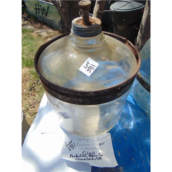 581 VINTAGE KEROSENE DRIPPER PERFECTION STOVE CO. CLEVELAND OH.