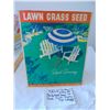 Image 1 : 582 9 ¼” X 11” VINTAGE COUNTER DISPLAY GRASS SEED AD