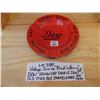 Image 1 : 587 VINTAGE SCARCE BLACK LETTERING DOW ALE ENAMELWARE ASH TRAY