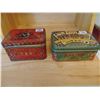 Image 2 : 588 VINTAGE RENOWNED T & B TOBACCO TIN & REPLICA 3 KINGS TOBACCO TIN