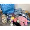 Image 1 : BAG LOT OF YARN ETC
