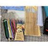 Image 3 : ART LOT CALLIGRAPHY PAINT BRUSHES ETC