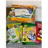 Image 3 : CRAYOLA TRACING DESK AND KIDS ART RELATED