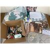Image 1 : SEWING LOT MATERIAL THREADS PATTERNS ETC