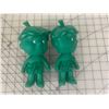 Image 1 : VINTAGE PILLSBURY LIL SPROUT JOLLY GREEN GIANT TOYS