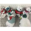 Image 2 : LOT OF COCA-COLA PLUSH POLAR BEAR TOYS