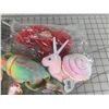 Image 4 : LOT OF TY BEANIE BABY PLUSH TOYS BUFFALO CHAMELEON PIG