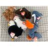 Image 1 : LOT OF TY BEANIE BABY PLUSH TOYS BIRDS TEDDY BUFFALO