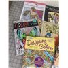 Image 2 : LOT OF COLOURING BOOKS UNUSED