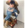 Image 3 : BOYDS COLLECTION DOLL AND DOLL DIPLAY CHAIR