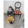 Image 6 : BOYDS COLLECTION DOLL AND DOLL DIPLAY CHAIR