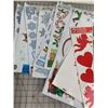 Image 4 : LOT OF HOLIDAY WINDOW DECALS ETC