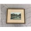 Image 1 : ANTIQUE FRAMED PHOTOGRAPH CRESCENT PARK MOOSE JAW SASK