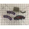 Image 1 : RCAMC AND OTHER CANADIAN WWII PATCHES