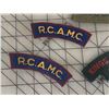 Image 2 : RCAMC AND OTHER CANADIAN WWII PATCHES