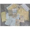 Image 1 : OLD GAS AND OIL RECEIPTS ESSO TEXACO SHELL COOP SASK