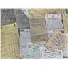Image 3 : OLD GAS AND OIL RECEIPTS ESSO TEXACO SHELL COOP SASK