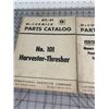 Image 4 : INTERNATIONAL HARVESTER MCCORMICK PARTS CATALOGS THRESHER TRUCKS WAGONS