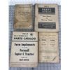 Image 1 : INTERNATIONAL HARVESTER PARTS CATALOGS MANUALS ETC