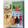 Image 2 : LOT OF UNUSED PAPER DOLL BOOKS ETC