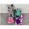 Image 1 : LOT OF TY BEANIE BABIES DRAGON OCTOPUS ETC