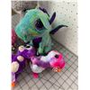 Image 2 : LOT OF TY BEANIE BABIES DRAGON OCTOPUS ETC
