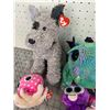 Image 4 : LOT OF TY BEANIE BABIES DRAGON OCTOPUS ETC