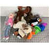 Image 1 : LOT OF TY BEANIE BABY MOOSE SNAKE GIRL ETC