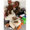 Image 3 : LOT OF TY BEANIE BABY MOOSE SNAKE GIRL ETC