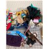 Image 5 : MISC LOT SCARFS BELTS NOS SOCKS BOWS ETC