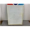 Image 3 : VINTAGE PEPSI LETTER BOARD ADVERTISING SIGN 27 3/4" x 18 3/4"