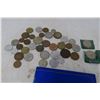 Image 4 : Coins of The World Book  + Misc. Coins/Paper