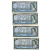 Image 1 : Lot of 5 1954 Cdn $5 Bills