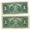 Image 2 : Two 1937 CDN $1