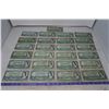 Image 1 : Lot of 25 1954 CDN $1 bills