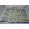 Image 5 : Lot of 25 1954 CDN $1 bills