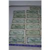 Image 6 : Lot of 25 1954 CDN $1 bills
