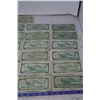 Image 7 : Lot of 25 1954 CDN $1 bills