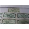 Image 8 : Lot of 25 1954 CDN $1 bills