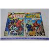 Image 1 : The Eternals 50 cents, 1977 #1 and Daredevil, 50 cents, 1976 #4