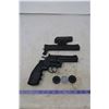 Image 1 : Crossman Air pistol + Extended Barrel & 3 Extra Cartridges