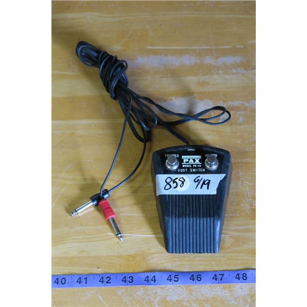 PAX PX-13 Amp Foot Controller
