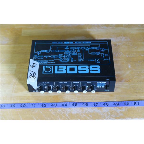 Boss RDD-20 Digital Delay Delay Effect Box