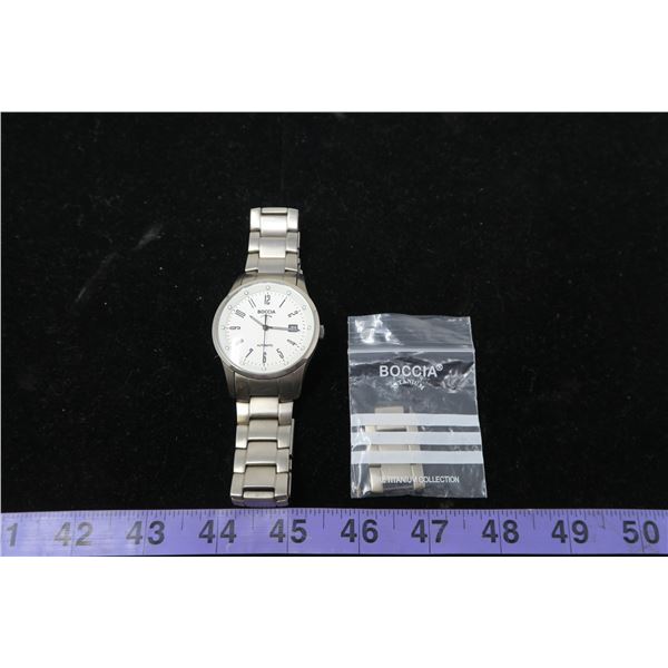 Boccia Automatic Watch + Extra Band