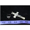 Image 1 : Rosary Crucifix and Sterling Silver ring