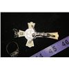 Image 3 : Rosary Crucifix and Sterling Silver ring