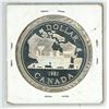 Image 2 : Royal Canadian Mint 1981 silver dollar